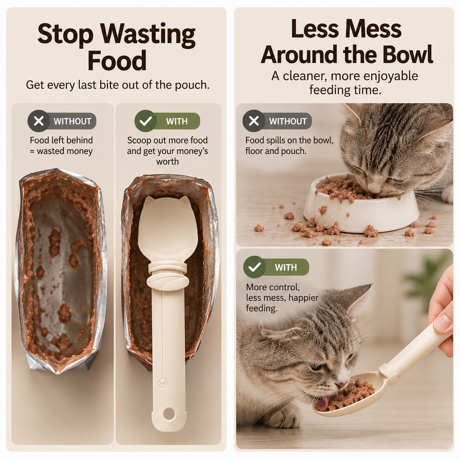 PAWLY™ Cat Spoon Feeder