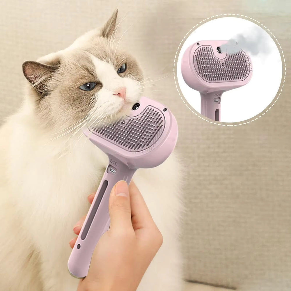 If your pet hides under the bed at the word "groomer" — this is for them. Most pets don't just tolerate it; halfway through, they fall asleep.